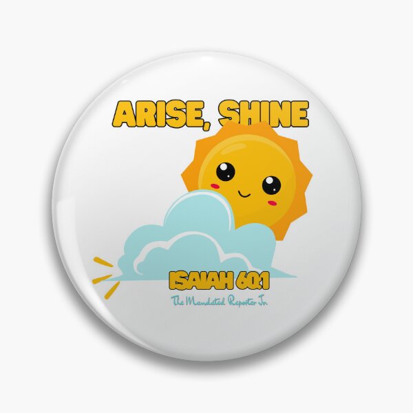 Item preview, Isaiah 60:1 (Kawaii) - White designed and sold by TheReporter1.