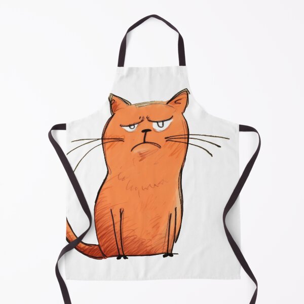 Item preview, sad cat designed and sold by BenjaminsPlace.