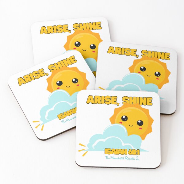 Item preview, Isaiah 60:1 (Kawaii) - White designed and sold by TheReporter1.