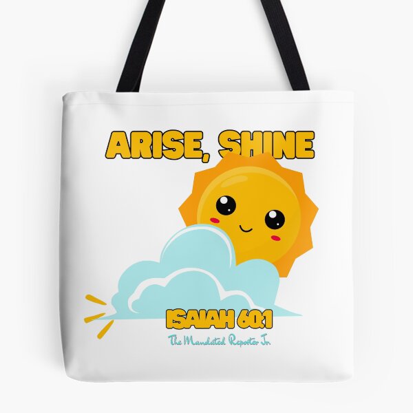 Item preview, Isaiah 60:1 (Kawaii) - White designed and sold by TheReporter1.