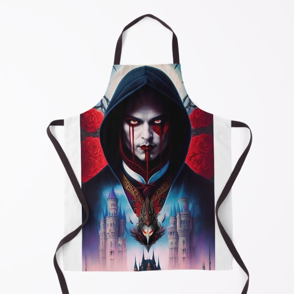 Item preview, Red-eyed hooded vampire designed and sold by MadinaFatt.