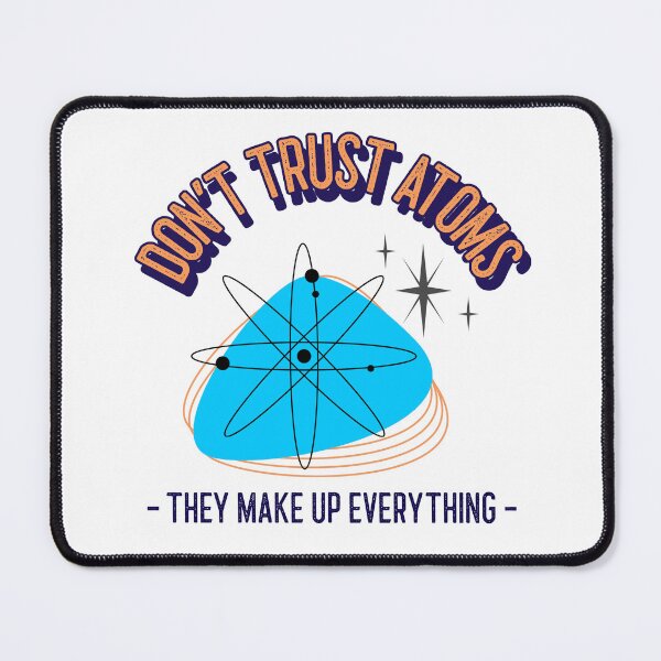Item preview, Vintage Hilarious Atom Pun | Science Humor | Chemistry Jokes | Geeky Quirky designed and sold by ElLocoMus.