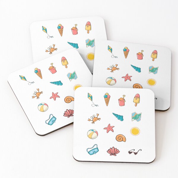Item preview, Welcome Summer 2023, summer time, beach day, cute stickers (sticker pack) designed and sold by haRexia.
