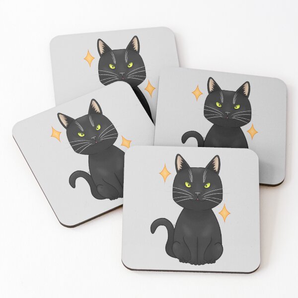 Item preview, common black cat designed and sold by LemonFur.