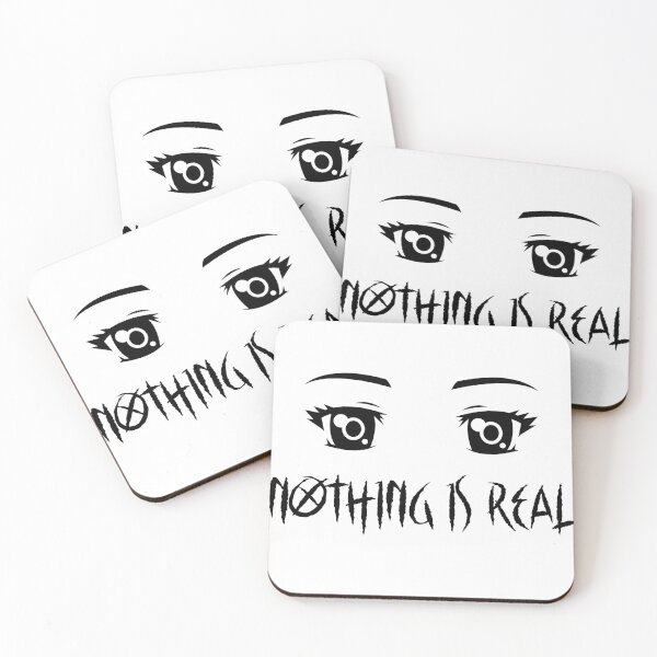 Item preview, Nothing is real , anime eyes, grunge aesthetic  designed and sold by noirglare.
