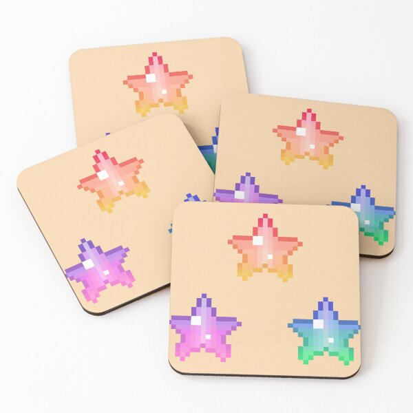 Item preview, dreamy pixel star trio designed and sold by autumnalmanac.
