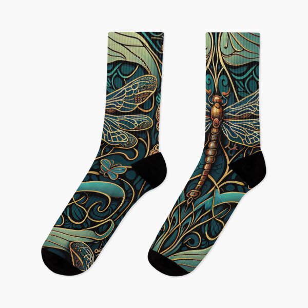 Item preview, Dragonfly colourful pattern designed and sold by zoldi.