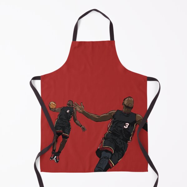 Item preview, Dwyane Wade and LeBron James Iconic Miami Sketch designed and sold by RatTrapTees.