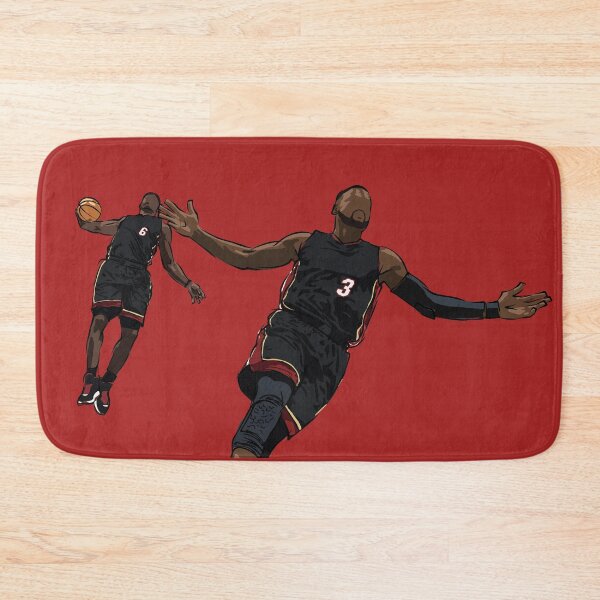 Item preview, Dwyane Wade and LeBron James Iconic Miami Sketch designed and sold by RatTrapTees.