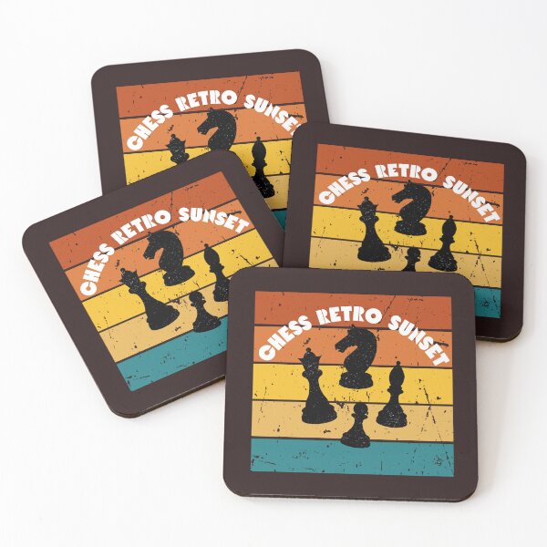 Item preview, Chess Retro Sunset designed and sold by TheCatmeow2000.