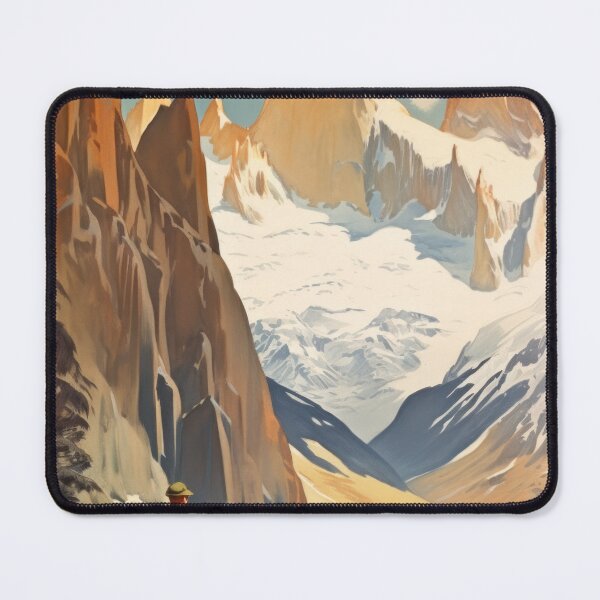 Item preview, Patagonia's Majestic Terrain: Two Hikers on a Journey designed and sold by Heritage Print Co.