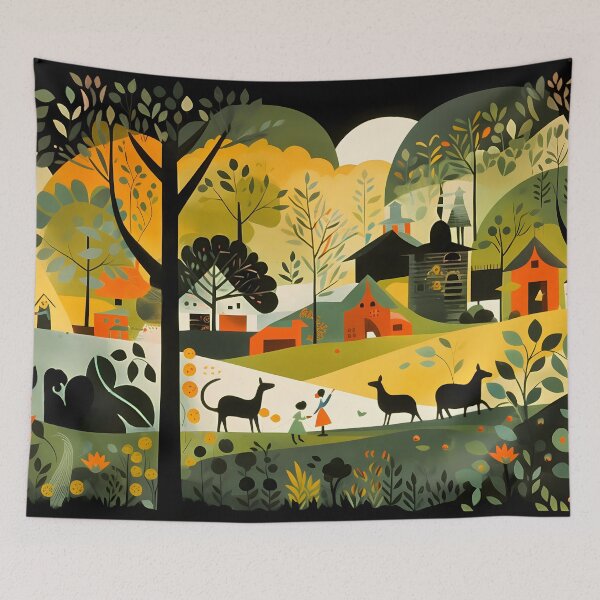 Item preview, Human life intertwined with nature designed and sold by SingularityGeek.