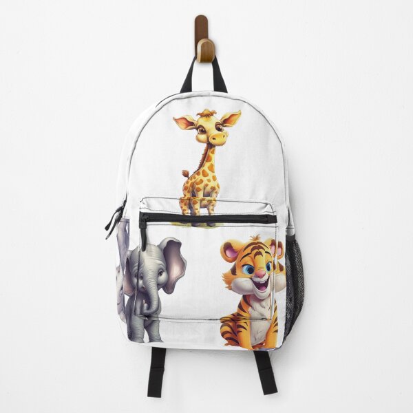 Item preview, Cute Baby Safari Animals Sticker Set 1 designed and sold by adamtepl.