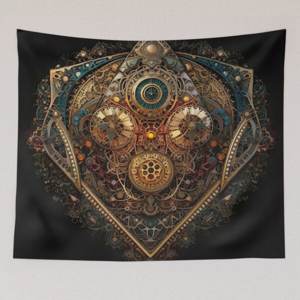 Item preview, Clockwork Planchette designed and sold by Psy-Dye-AI.