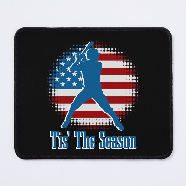 Item preview, Baseball Game Tis The Season Baseball Player USA Flag designed and sold by CharJens.