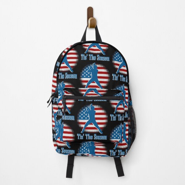 Item preview, Baseball Game Tis The Season Baseball Player USA Flag designed and sold by CharJens.