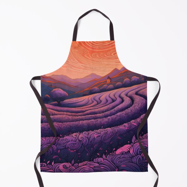 Item preview, Labyrinthine purple fields designed and sold by SingularityGeek.