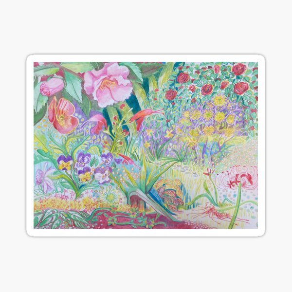 Ladrie's Garden Sticker