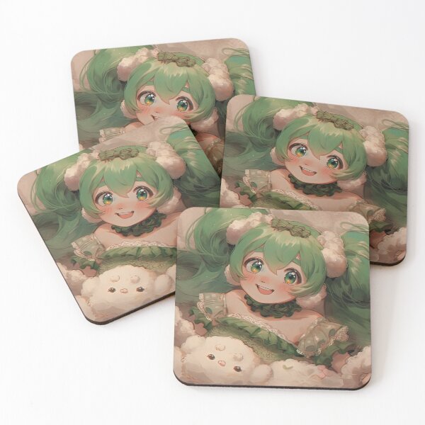 Item preview, Fuwa Fuwa Cute Lamb Miku designed and sold by kamionari.