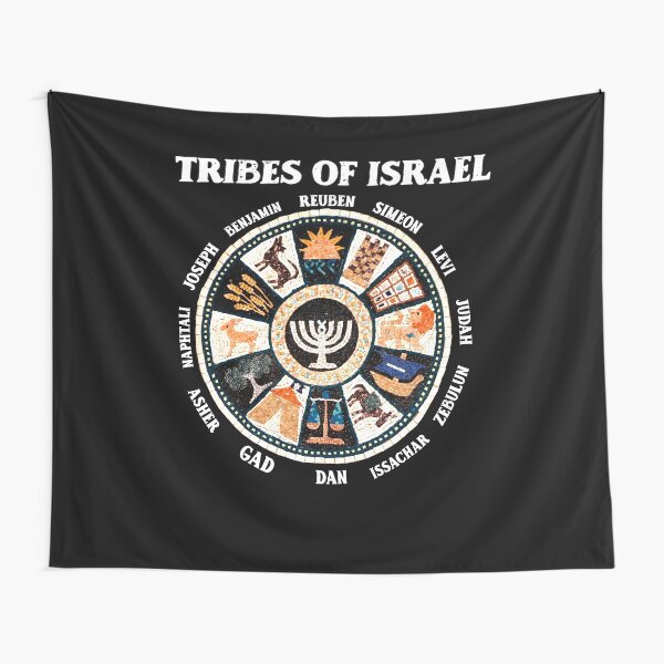 Item preview, 12 Twelve Tribes of Israel Hebrew Israelite Judah Jerusalem designed and sold by NUMAcreations.