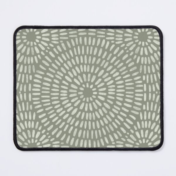 Item preview, Sage green geometric mosaic pattern designed and sold by Miss-Belle.
