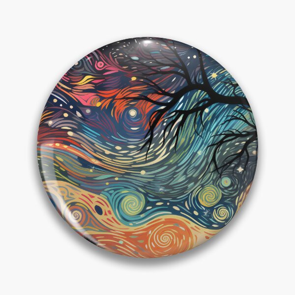 Aperçu de l'œuvre Aurore magique, couleurs éclatantes, illuminant la toile de la nuit créée et vendue par SingularityGeek.