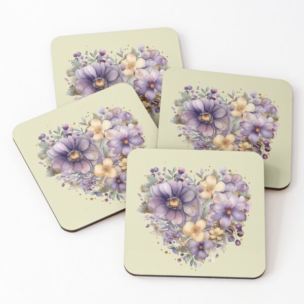 Item preview, "Violet Heart." designed and sold by CherNikDesigns.