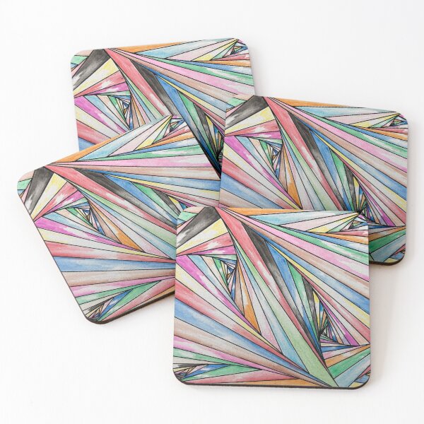 Item preview, Colorful Abstract Line Art #2 designed and sold by Sproutopia-Art.