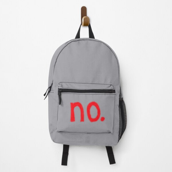 Item preview, No. The word in red letters with a full stop. designed and sold by claireseyeview.