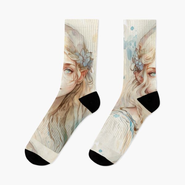 Item preview, Earth Watercolor Mermaid designed and sold by Agnesbo.
