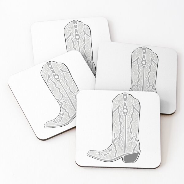 Item preview, Silver Cowgirl Boot designed and sold by trippyzipp.