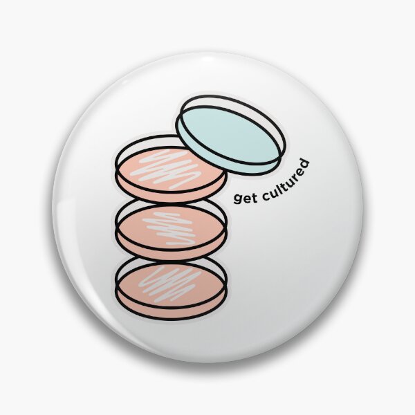 Item preview, Get Cultured Microbiology Pun designed and sold by Katherine Winner.