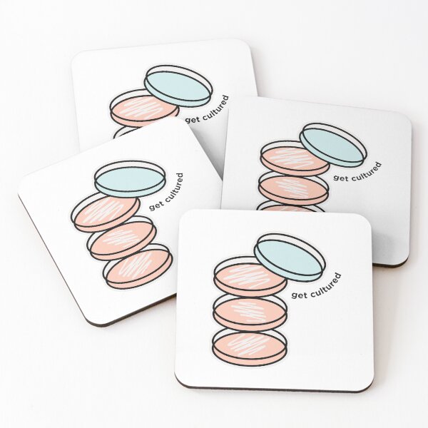 Item preview, Get Cultured Microbiology Pun designed and sold by Katherine Winner.