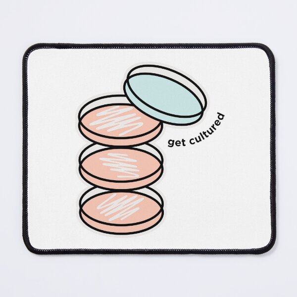 Item preview, Get Cultured Microbiology Pun designed and sold by Katherine Winner.