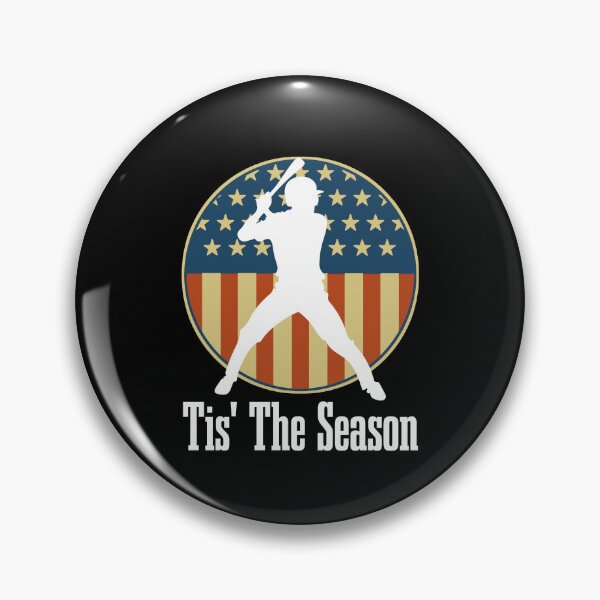 Item preview, Baseball Game Tis The Season Baseball Player USA Flag designed and sold by CharJens.