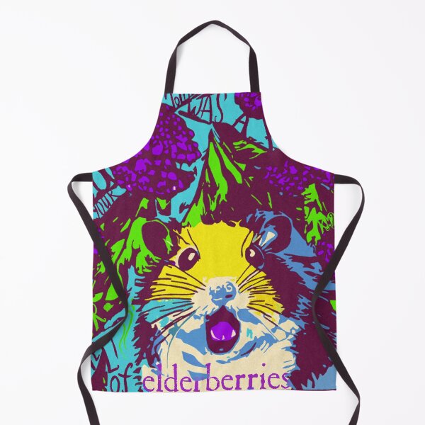 Item preview, Hamster and elderberries designed and sold by katemargoli.