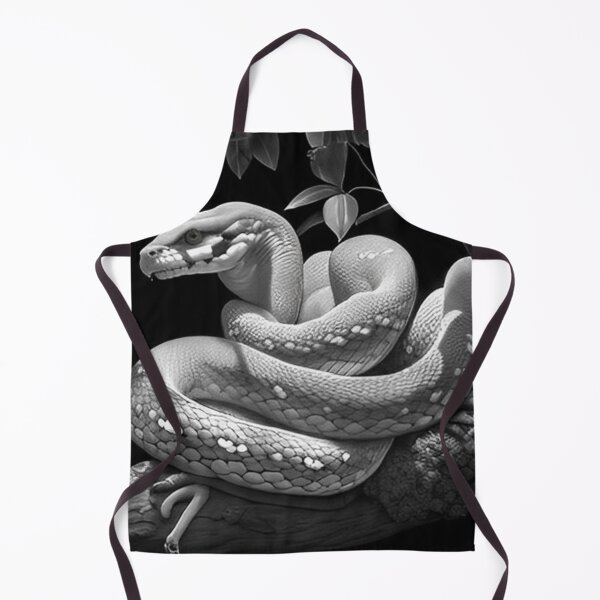 Item preview, Pencil drawn Snake High Quality Black and White Design designed and sold by Pencil-Art.