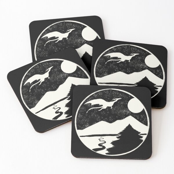 Item preview, Adventure Mountains | Dragon Landscape designed and sold by Karli Mogen.
