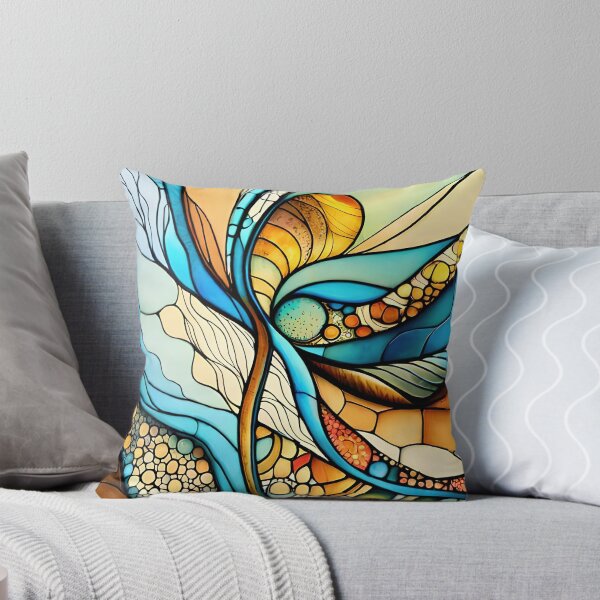 Item preview, Alcohol ink abstract geometry design designed and sold by RK - Shop.
