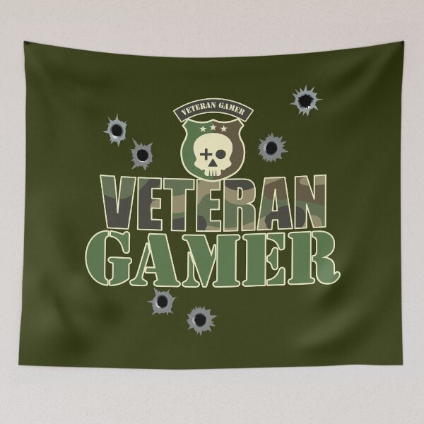 Item preview, Veteran Gamer designed and sold by hotshots-design.