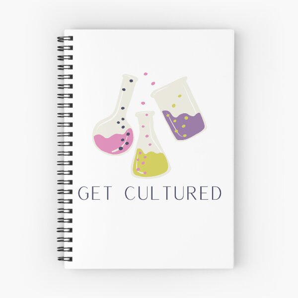 Item preview, Get Cultured Microbiology Pun designed and sold by Katherine Winner.