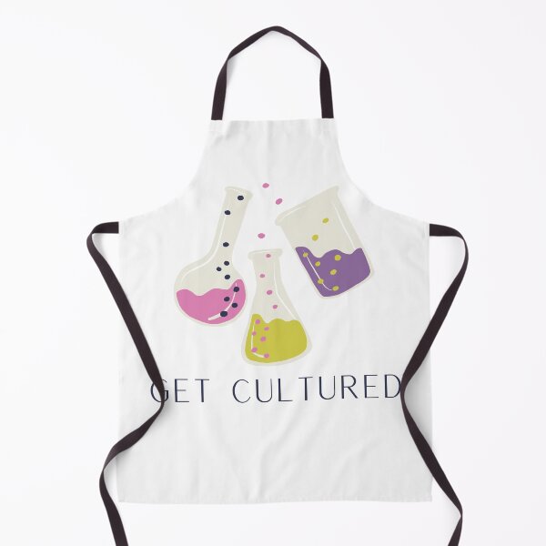Item preview, Get Cultured Microbiology Pun designed and sold by Katherine Winner.