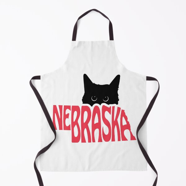 Item preview, Cat Loves Nebraska | State Pride Shirt for Pet Lovers designed and sold by GoblinBoutique.
