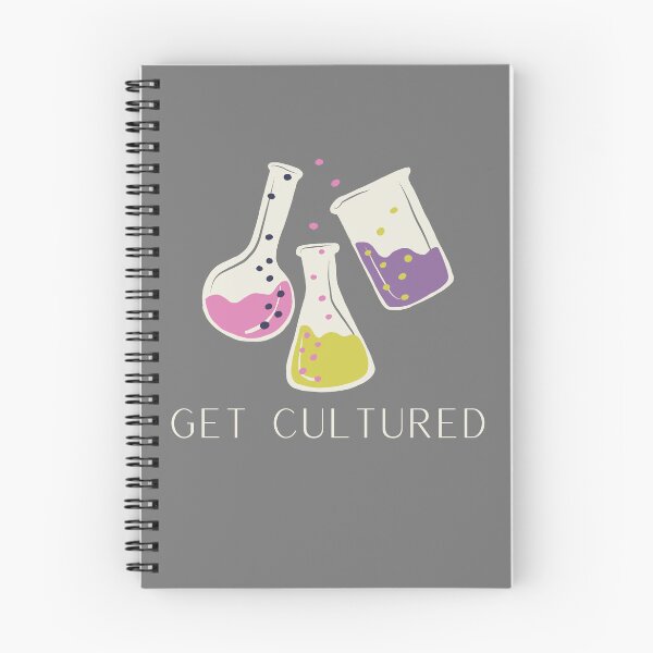 Item preview, Get Cultured Microbiology Pun designed and sold by Katherine Winner.