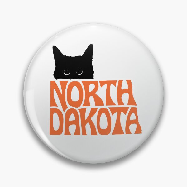 Item preview, Cat Loves North Dakota | State Pride Shirt for Pet Lovers designed and sold by GoblinBoutique.
