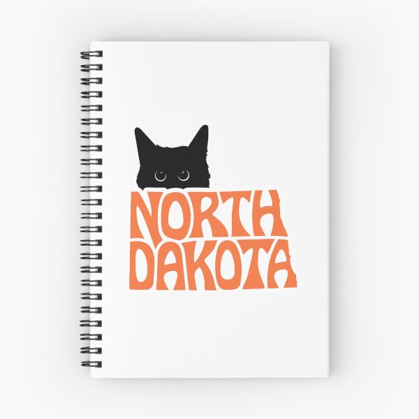 Item preview, Cat Loves North Dakota | State Pride Shirt for Pet Lovers designed and sold by GoblinBoutique.