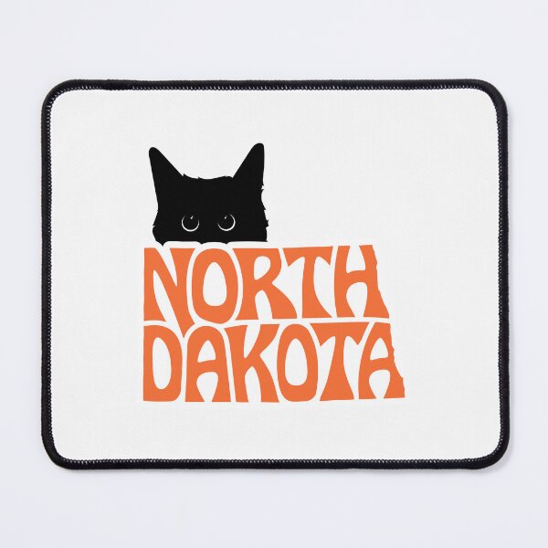 Item preview, Cat Loves North Dakota | State Pride Shirt for Pet Lovers designed and sold by GoblinBoutique.
