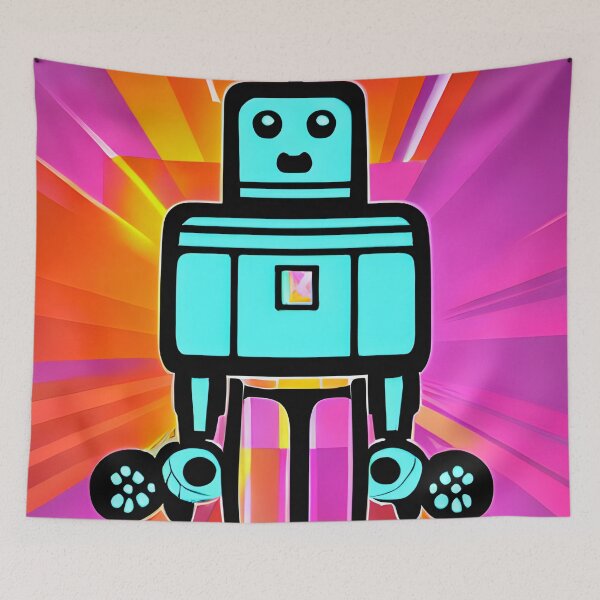 Item preview, Robot in the style of famous art. designed and sold by CRAFTER-MEDIA.