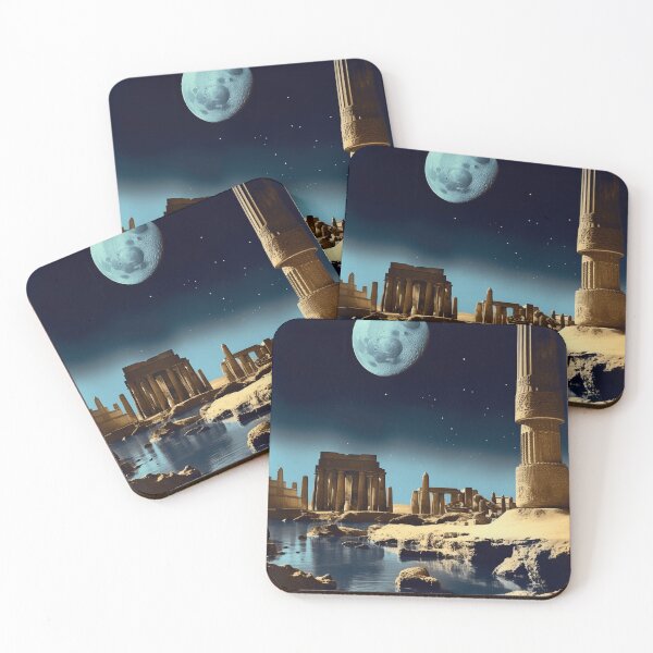 Item preview, Egyptian Moon Ruins designed and sold by Synthetic-Dream.