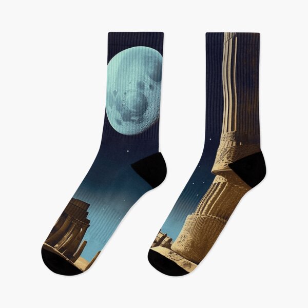 Item preview, Egyptian Moon Ruins designed and sold by Synthetic-Dream.